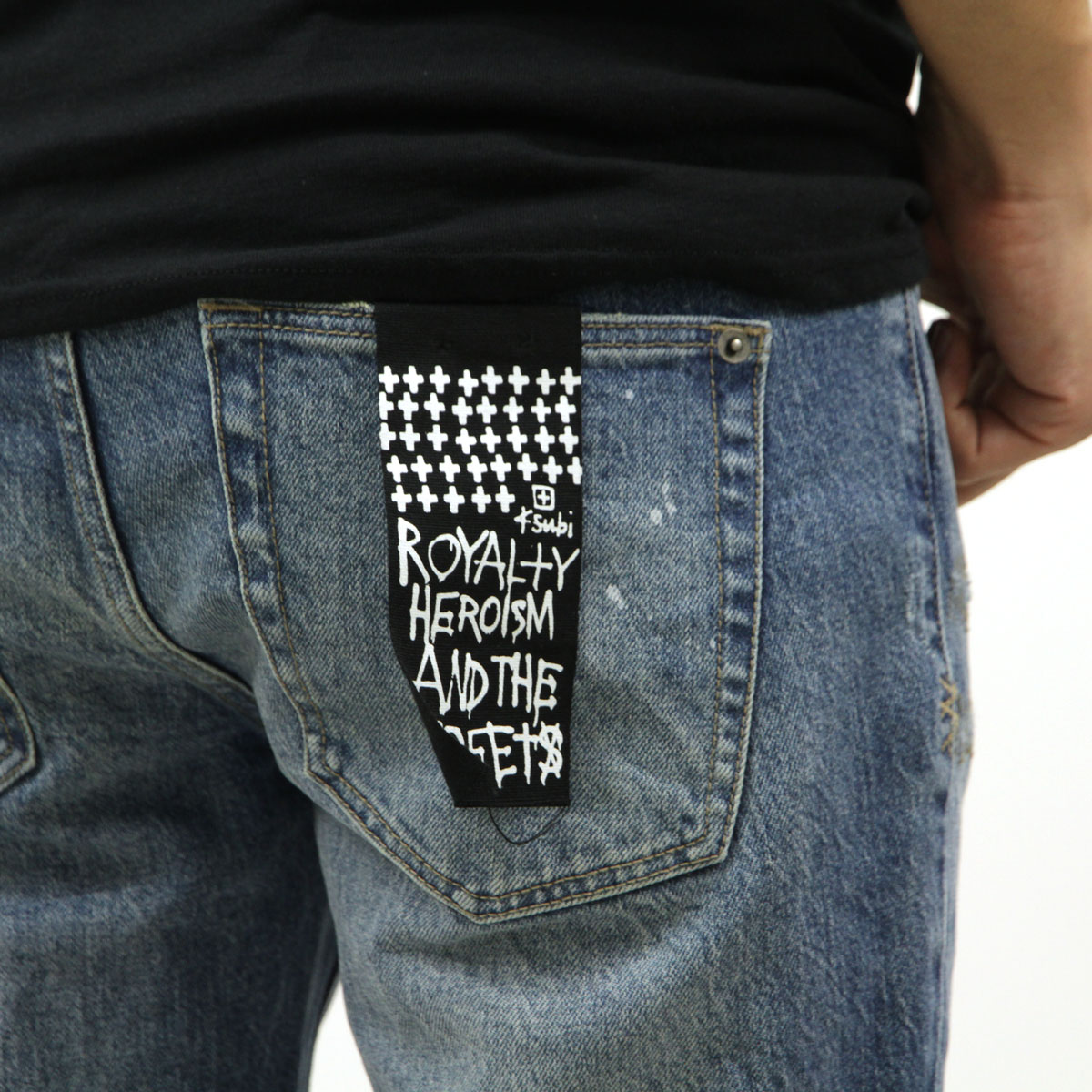 ���� ��� ������ ��������Ź KSUBI �ǥ˥� �����ѥ� �ܥȥॹ KSUBI CHITCH ODYSSEY DENIM JEANS BLUE 5000005512