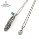 �ϥ�� HARIM �ͥå��쥹 FEATHER CENTER S OX NECKLACE SET HRP120 OX SILVER 925 OXIDIZED BLACK A82B B3C C3D D8E E32F