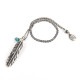 �ϥ�� HARIM �ͥå��쥹 FEATHER CENTER S OX NECKLACE SET HRP120 OX SILVER 925 OXIDIZED BLACK A82B B3C C3D D8E E32F