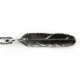 �ϥ�� HARIM �ͥå��쥹 FEATHER CENTER S OX NECKLACE SET HRP120 OX SILVER 925 OXIDIZED BLACK A82B B3C C3D D8E E32F