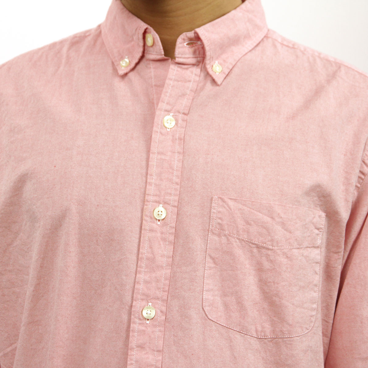 ���������롼 ����� ��� ������ J.CREW Ĺµ����� �ܥ�������󥷥��  SUNWASHED OXFORD SHIRT PINK A38B B1C C1D D6E E11F