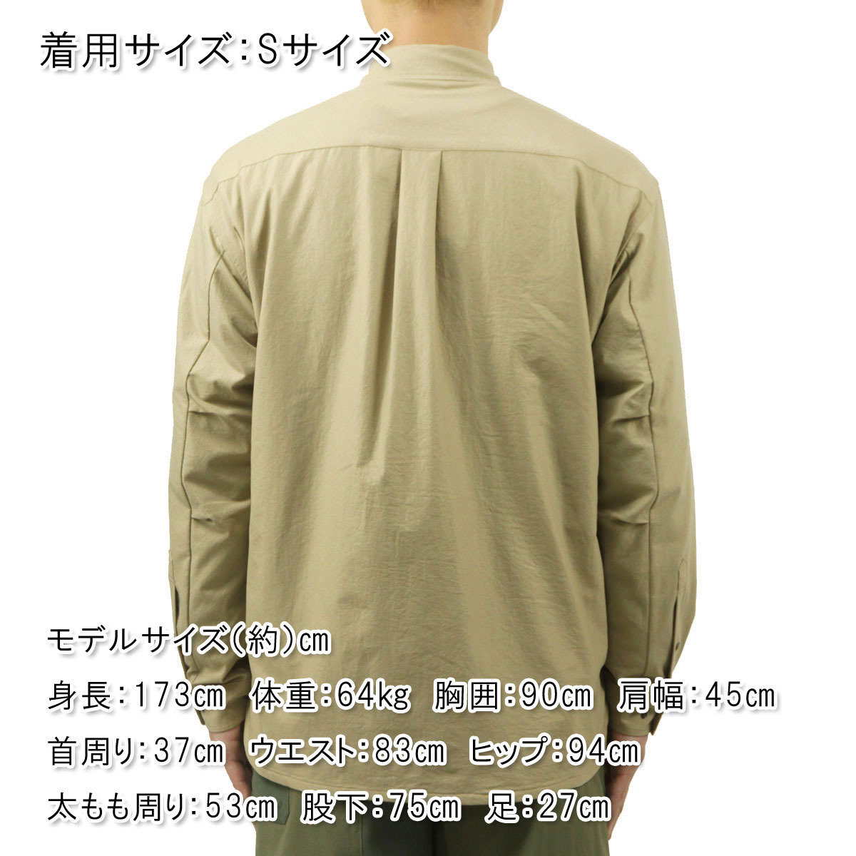 �ʥ� ��� Ĺµ����� ��������Ź NANGA �ܥ�������� DotAir COMFY L/S SHIRT NW2411-1E905 BEG BEIGE A16B B1C C1D D2E E18F