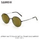С SABRE Ź 󥰥饹 ᤬ JEREMY MATTE BLACK METAL FRAME GOLD MIRROR LENS SUNGLASS SV260-13621J A55B B3C C3D D1E E13F