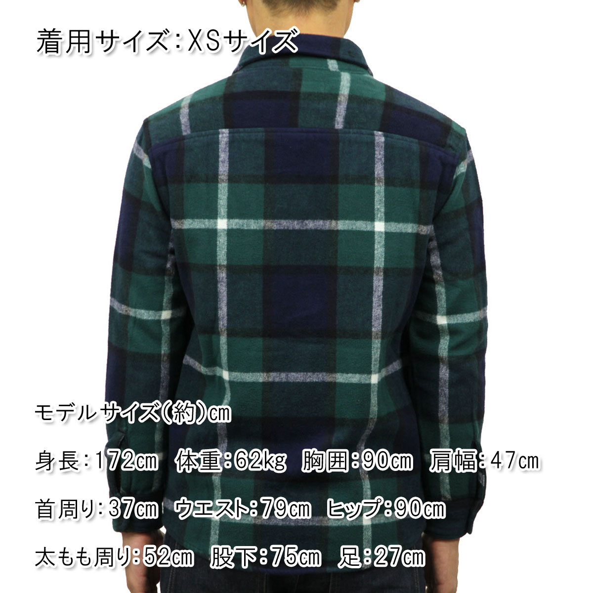 ���Х��� ���㥱�å� ��� ������ Abercrombie��Fitch �ե��ͥ륷��ĥ��㥱�å�  FLANNEL SHIRT JACKET 125-168-2994-308 A02B B1C C1D D6E E08F