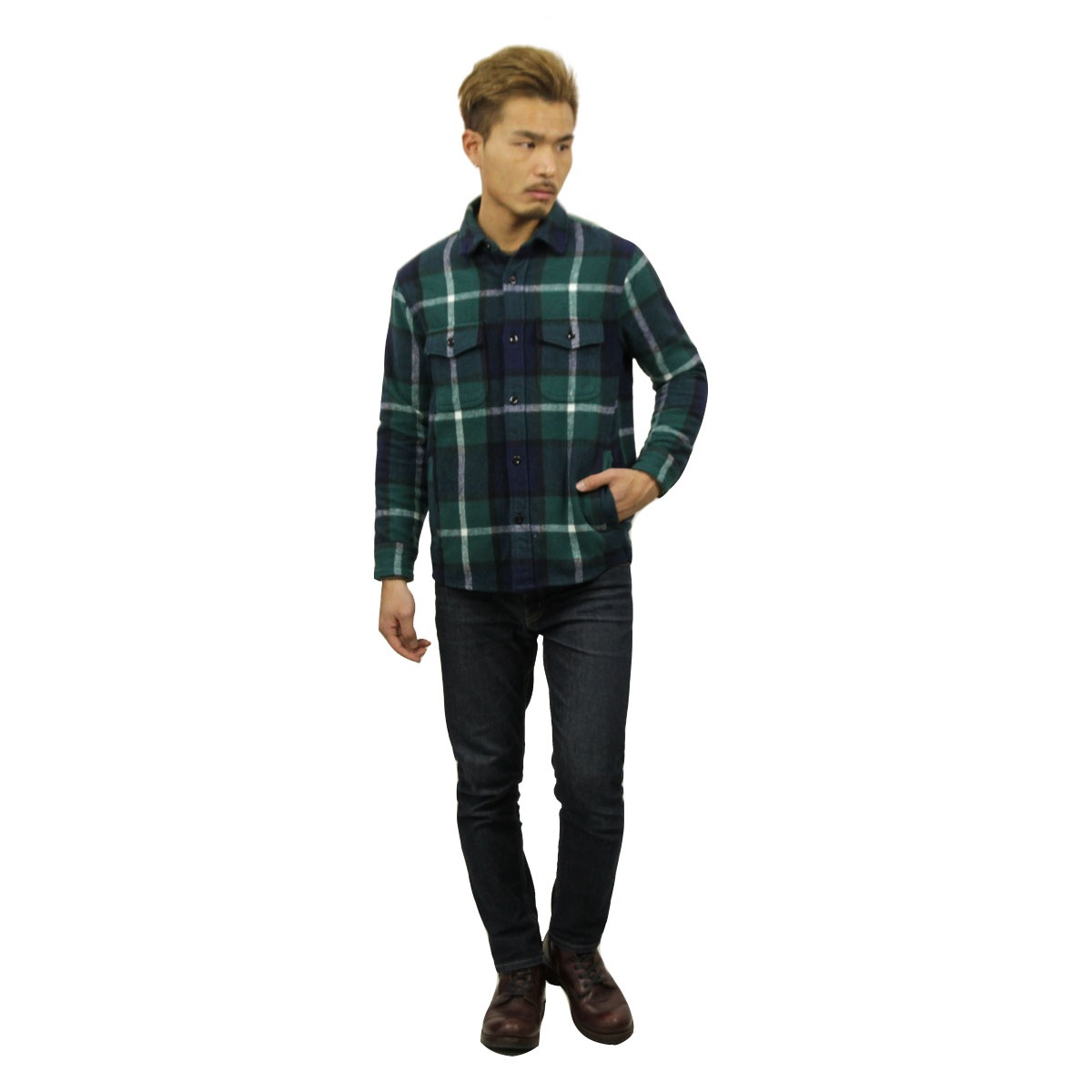 ���Х��� ���㥱�å� ��� ������ Abercrombie��Fitch �ե��ͥ륷��ĥ��㥱�å�  FLANNEL SHIRT JACKET 125-168-2994-308 A02B B1C C1D D6E E08F