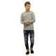 �ǥ˥ॢ��ɥ��ץ饤 �ݥ� ���ե������ T����� ����T ��� ������ DENIM��SUPPLY RALPH LAUREN �ܡ��ȥͥå�ĹµT����� STRIPED COTTON JERSEY PULLOVER D00S20
