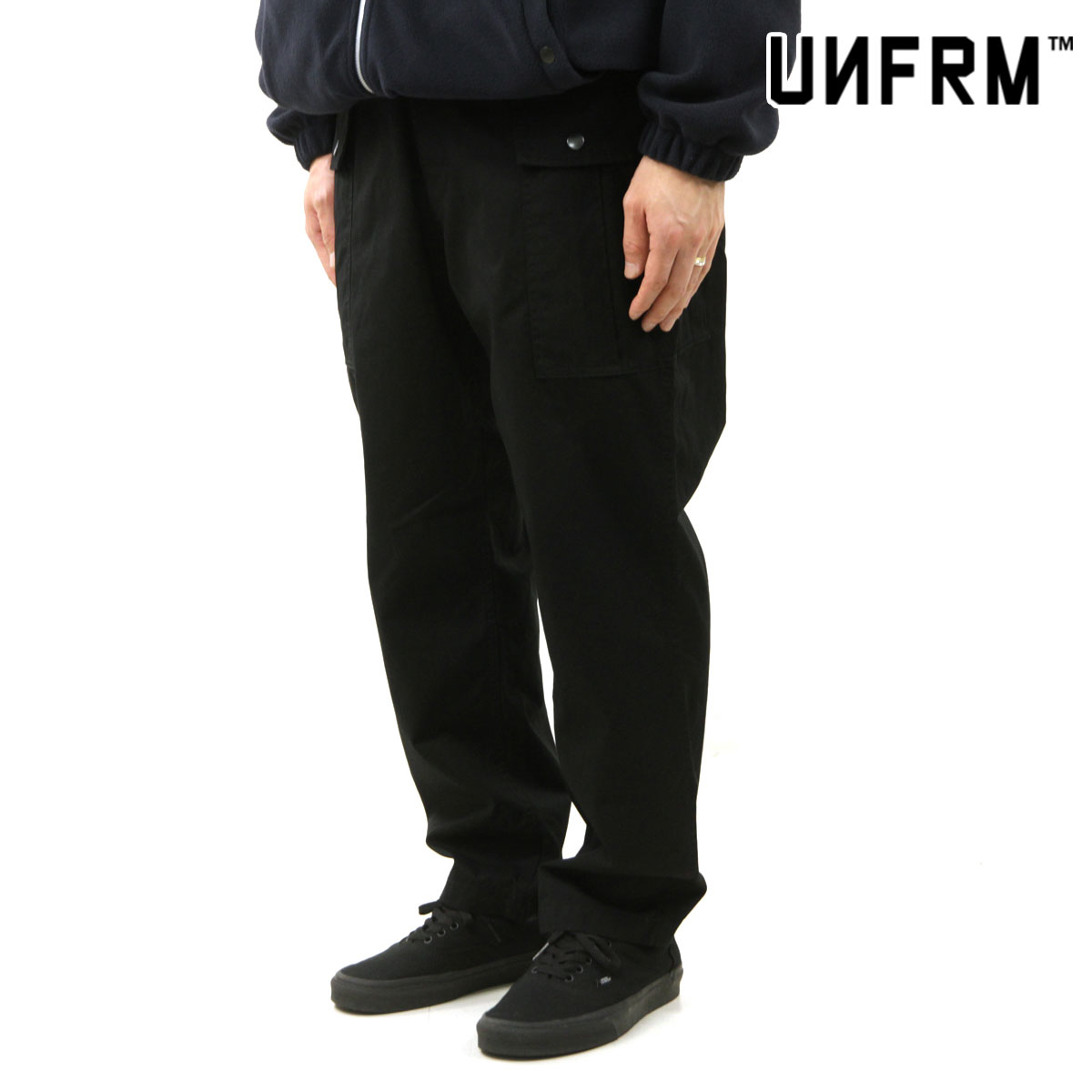 ��˥ե����� �����ȥɥ� ����������� ��� �ߥ꥿�꡼�ѥ�� ��������Ź UNFRM OUTDOOR STANDARD �ܥȥॹ ���󥰥ѥ�� VENTILE 9/10 MILITARY PANTS AW-1541 BLACK