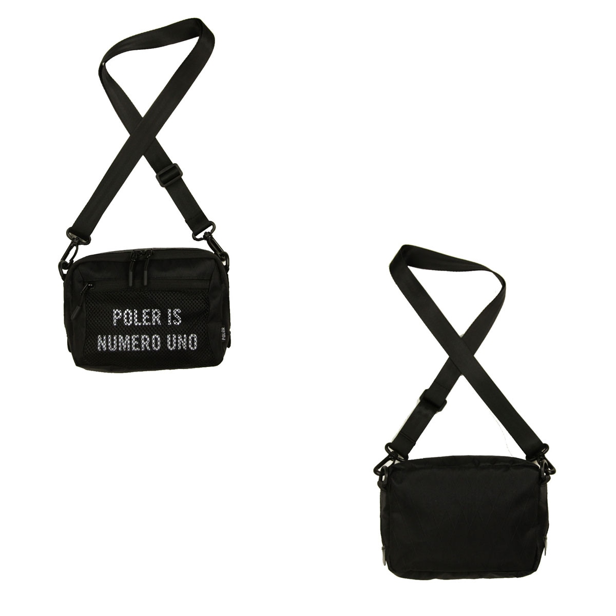 �ݡ��顼 ��� ��ǥ����� ���������Хå� ��������Ź POLER �� �ߥ˥������� X-CLOTH MINI SHOULDER DC 241MCV0425-BLK BLACK