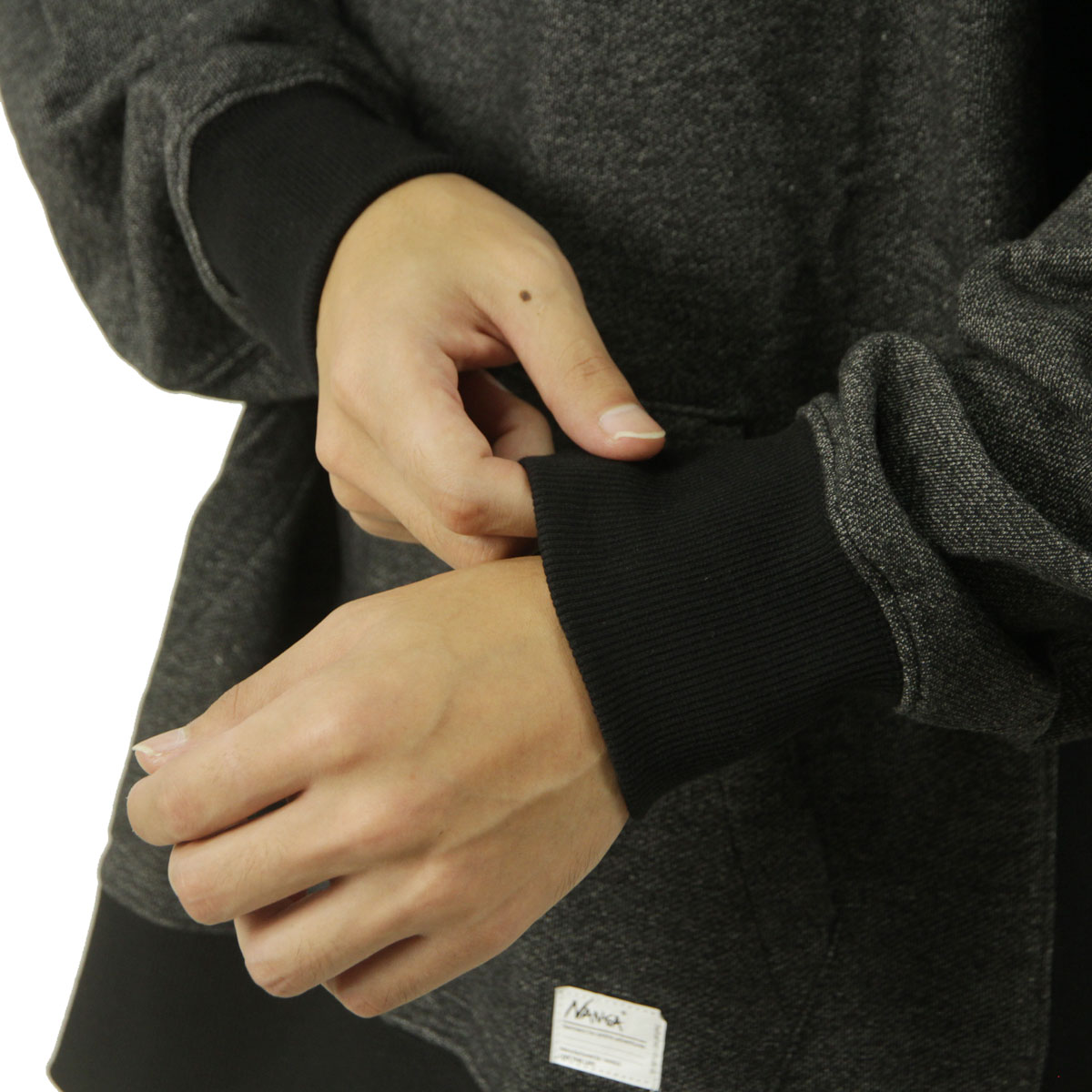 ʥ  ѡ Ź NANGA ץ륪С աǥ ECO HYBRID SWEAT HOODIE NW2241-1F219 BLK BLACK