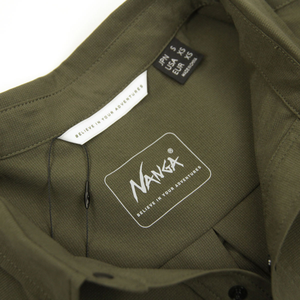 �ʥ� ��� Ĺµ����� ��������Ź NANGA �ܥ�������� DotAir COMFY L/S SHIRT NW2411-1E905 KHA KHAKI A16B B1C C1D D2E E05F