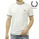 եåɥڥ꡼  ȾµT Ź FRED PERRY 롼ͥå ݥ  TWIN TIPPED SHORT SLEEVE T-SHIRT M1588 100 WHITE