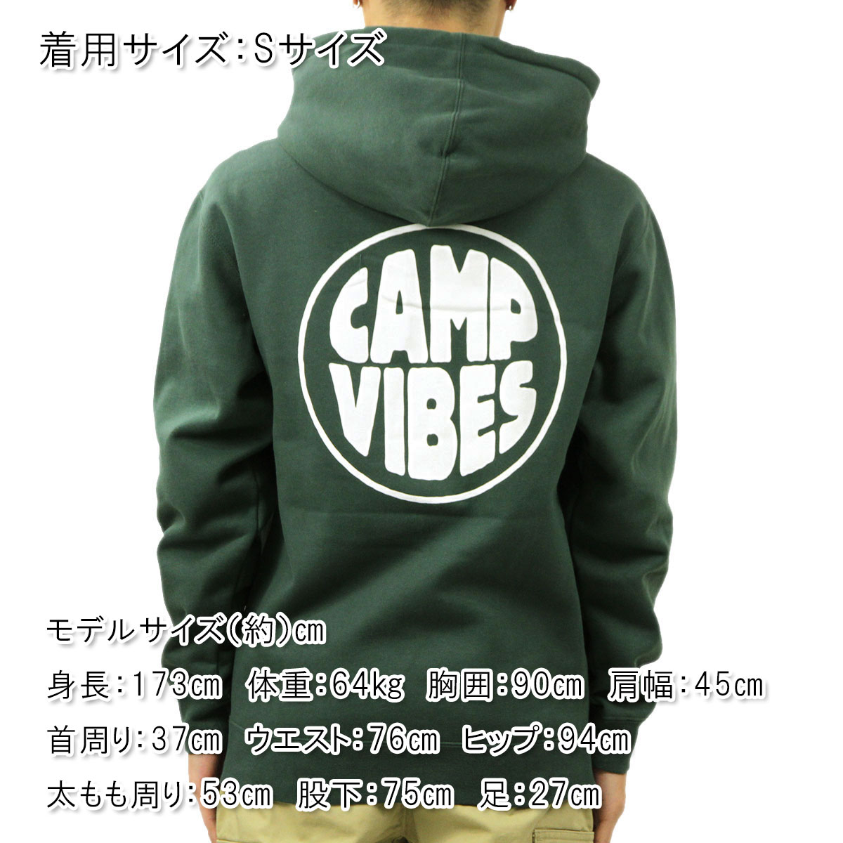 �ݡ��顼 �ѡ����� ��� ��������Ź POLER �ץ륪���С��ѡ����� CAMP VIBES HOODIE ALPINE GREEN 213APM2605-APG A79B B1C C1D D5E E08F