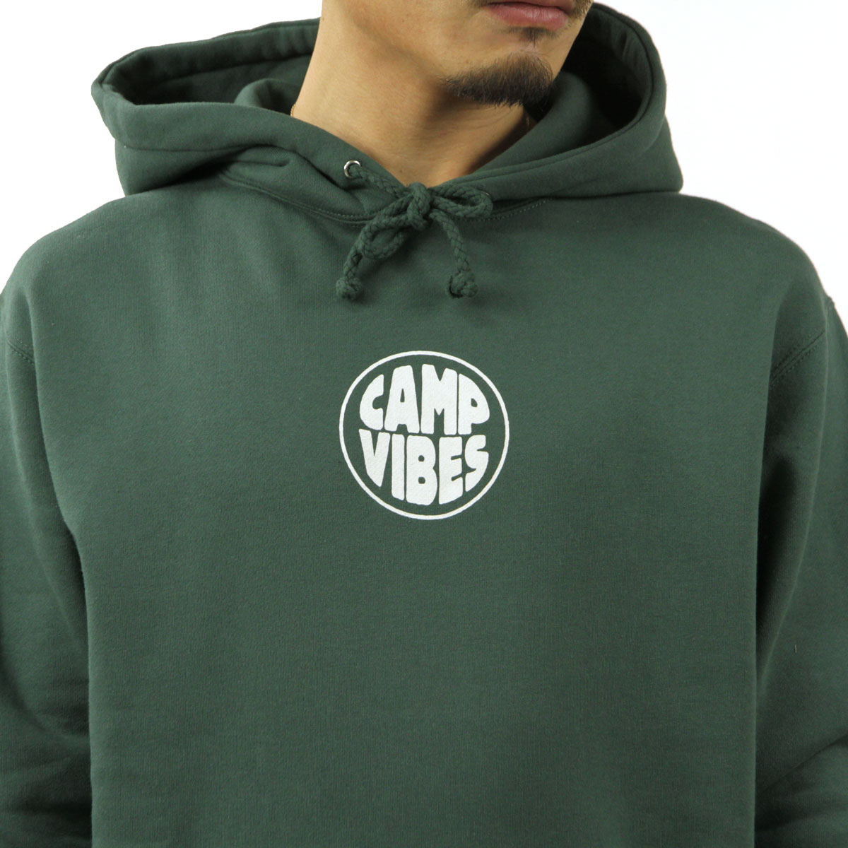 �ݡ��顼 �ѡ����� ��� ��������Ź POLER �ץ륪���С��ѡ����� CAMP VIBES HOODIE ALPINE GREEN 213APM2605-APG A79B B1C C1D D5E E08F