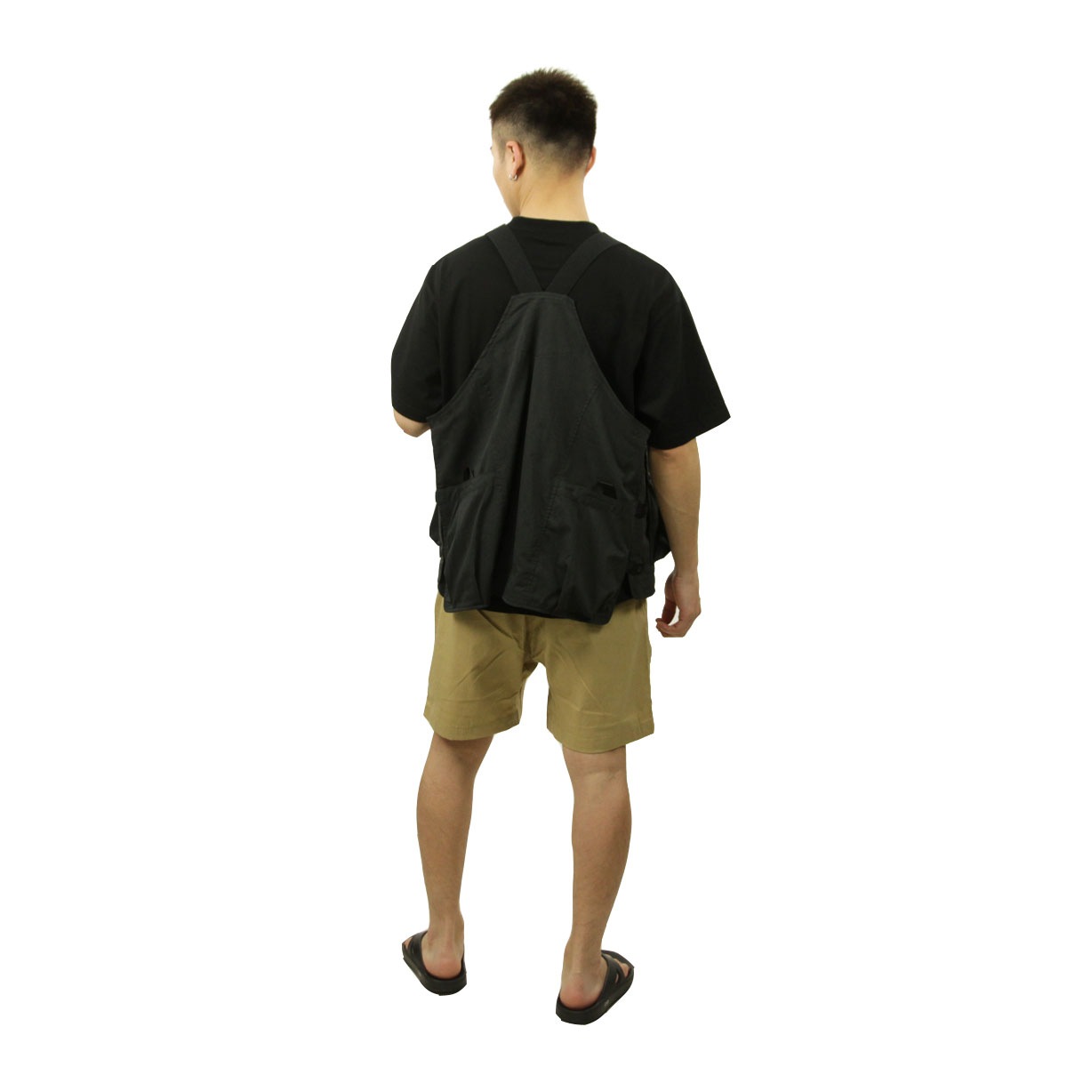�ʥ� ��� �٥��� ��������Ź NANGA �����ȥɥ� ��åץ��ȥå� HINOC RIPSTOP FIELD VEST NW2421-1E204-A BLK BLACK  A16B B1C C1D D4E E13F