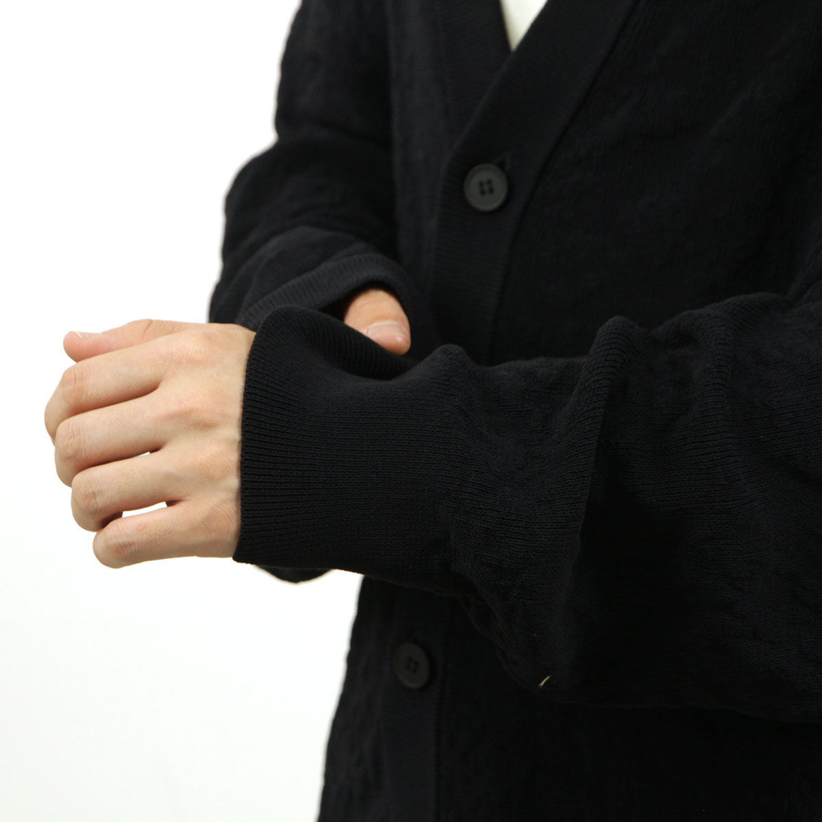 �磻���꡼ ��� �����ǥ����� ������ Y-3 �˥å� �������� KNIT LOOSE FIT CARDIGAN H63088 BLACK