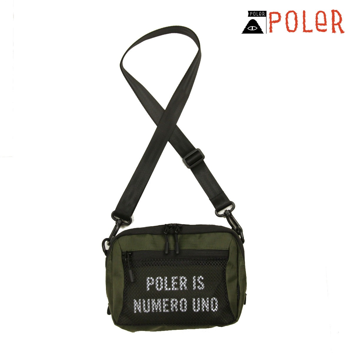 �ݡ��顼 ��� ��ǥ����� ���������Хå� ��������Ź POLER �� �ߥ˥������� X-CLOTH MINI SHOULDER DC 241MCV0426-OLV OLIVE