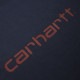 ϡ  ȾµT  CARHARTT WIP 롼ͥå  SHORT SLEEVE SCRIPT T-SHIRT AIR FORCE BLUE / MALBEC I031047 2DDXX