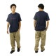 ϡ  ȾµT  CARHARTT WIP 롼ͥå  SHORT SLEEVE SCRIPT T-SHIRT AIR FORCE BLUE / MALBEC I031047 2DDXX