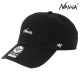�ʥ� ��� ��ǥ����� ����å� ��������Ź NANGA ���� ���åȥ󥭥�å� NANGA��47 COTTON CAP N2502-3A100Z BLK BLACK