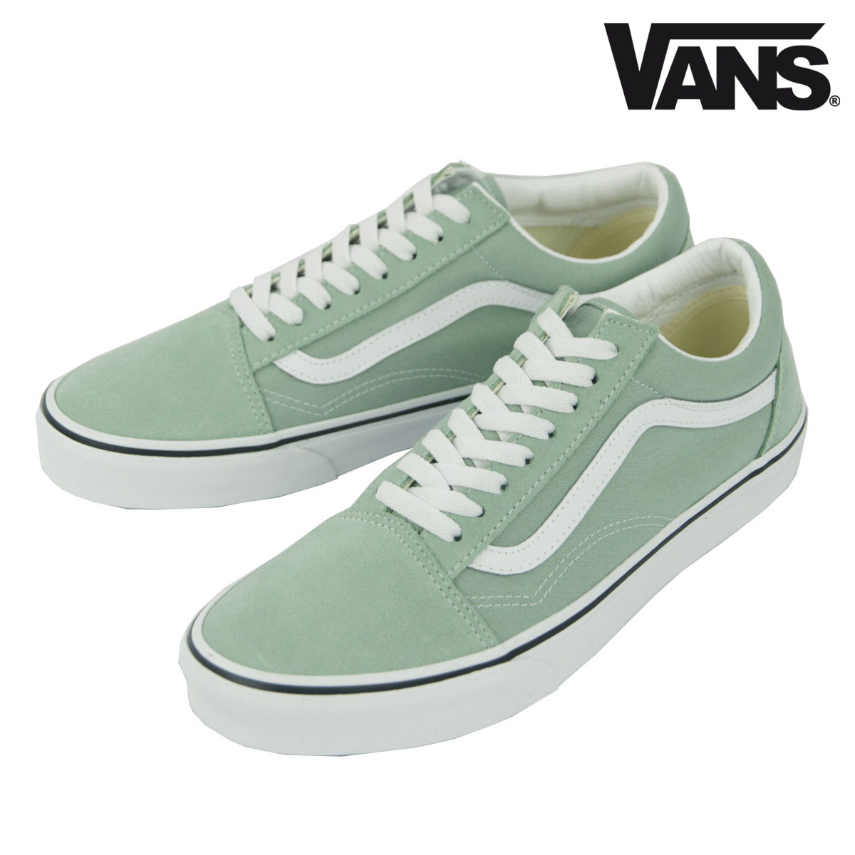 �Х� ��� ��ǥ����� ���ˡ����� ��������Ź VANS ������ɥ������� �� VANS OLD SKOOL THEORY GRAY OLIVE VN000D6WEMW