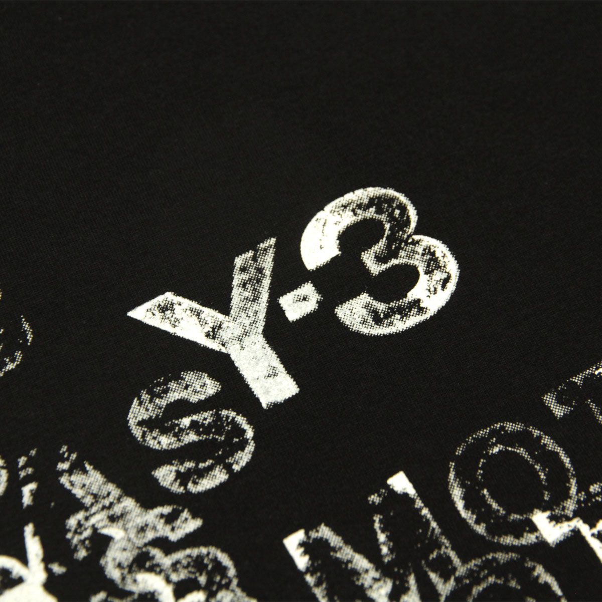 �磻���꡼ ��� ȾµT����� ������ Y-3 ���롼�ͥå� �ǥ����� �ȥåץ� GFX SS TEE BLACK KR2223
