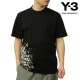 �磻���꡼ ��� ȾµT����� ������ Y-3 ���롼�ͥå� �ǥ����� �ȥåץ� GFX SS TEE BLACK KR2223