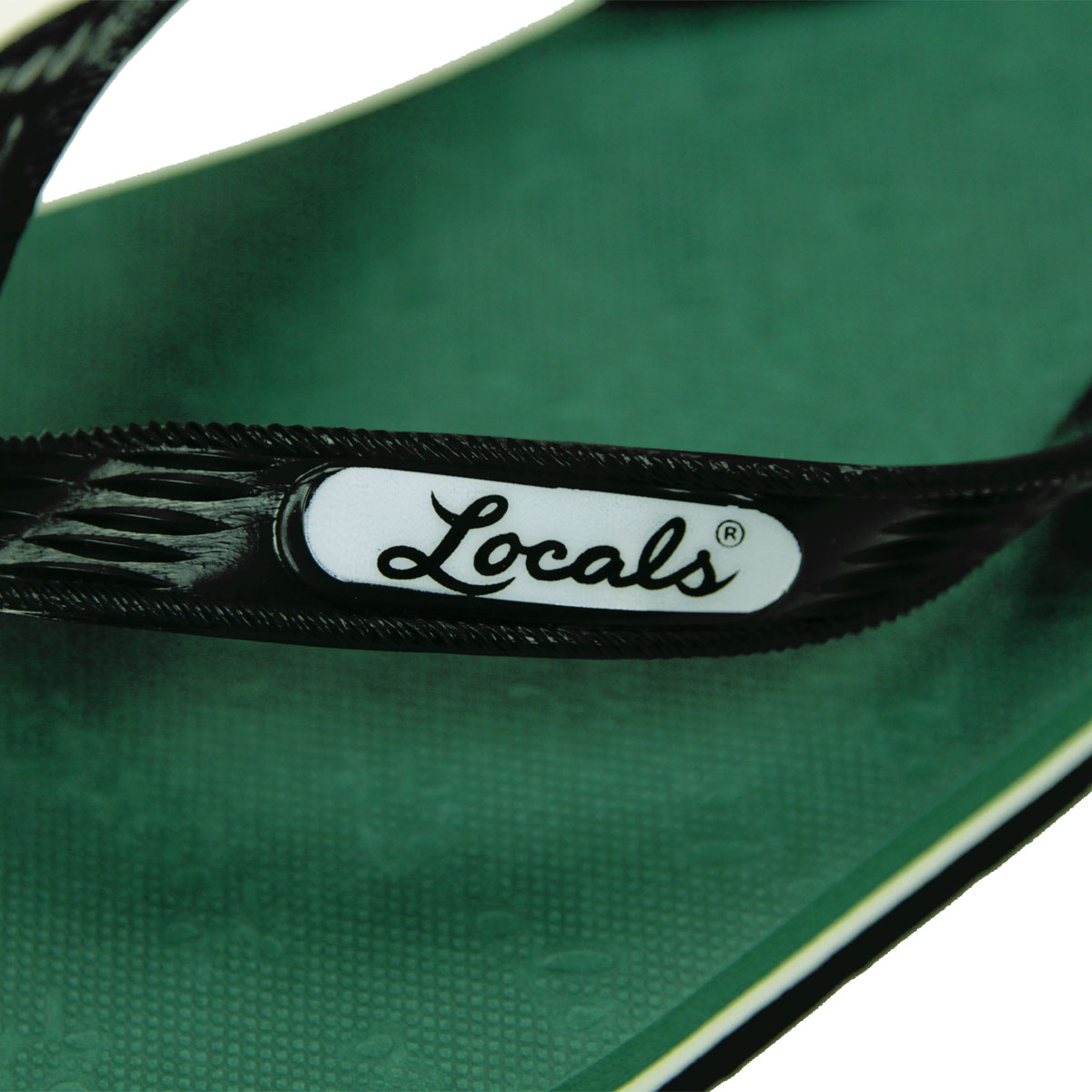 �������륺 ��� ��ǥ����� ������� ��������Ź LOCALS �ӡ���������� �ȥ󥰥������ LOCALS STRIPE SLIPPA SANDAL 1395 GREEN