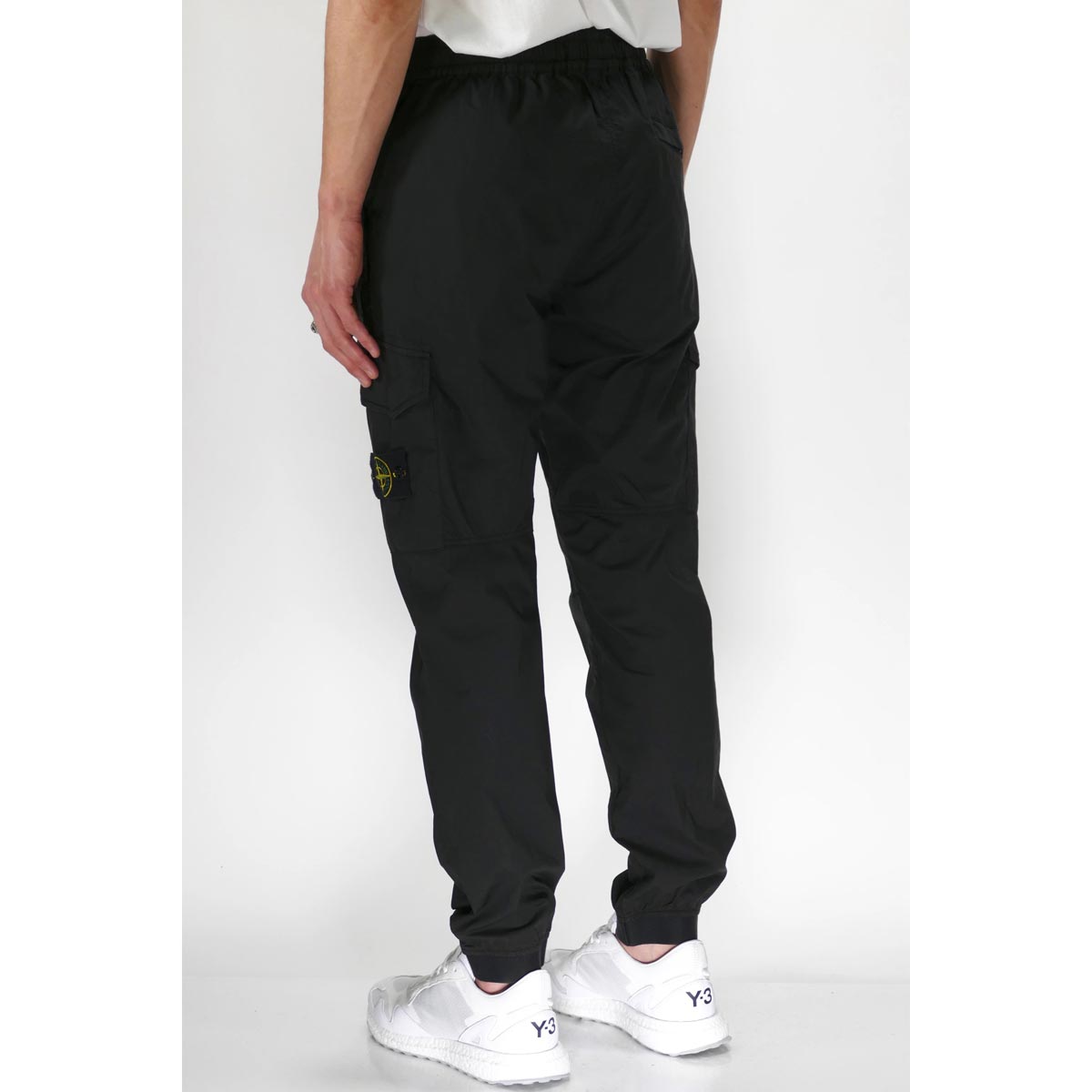 ���ȡ��󥢥����� �ѥ�� ��� ������ STONE ISLAND �ܥȥॹ �������ѥ�� CARGO PANTS BLACK PANTALONE NERO 31403 V0029 AB4B B1C C2D D3E E13F