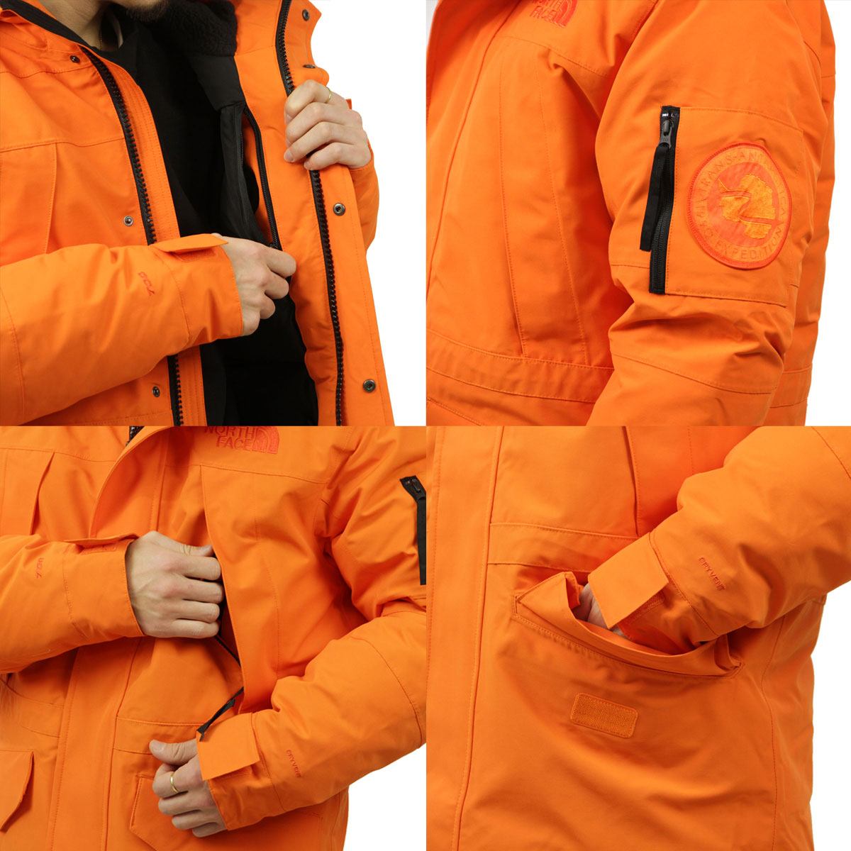 �Ρ����ե����� �����󥸥㥱�å� ��� ������ THE NORTH FACE �ޥ��ޡ��ɥѡ��� �������� M EXPEDITION MCMURDO PARKA NF0A5GFA A6M RED ORANGE A14B B1C C1D D4E E10F