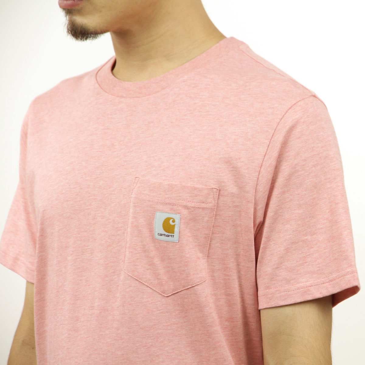 �����ϡ��� T����� ��� ������ CARHARTT WIP ȾµT����� �ݥ��å�T����� �ݥ�T ���롼�ͥå� S/S POCKET T-SHIRT ROTHKO PINK HEATHER I022091 0TUXX AB0B B1C C1D D1E E11F