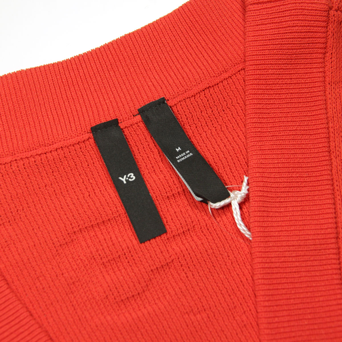 磻꡼  ǥ  Y-3 ˥å  KNIT LOOSE FIT CARDIGAN IB4791 SEMI SOLAR RED