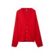 磻꡼  ǥ  Y-3 ˥å  KNIT LOOSE FIT CARDIGAN IB4791 SEMI SOLAR RED
