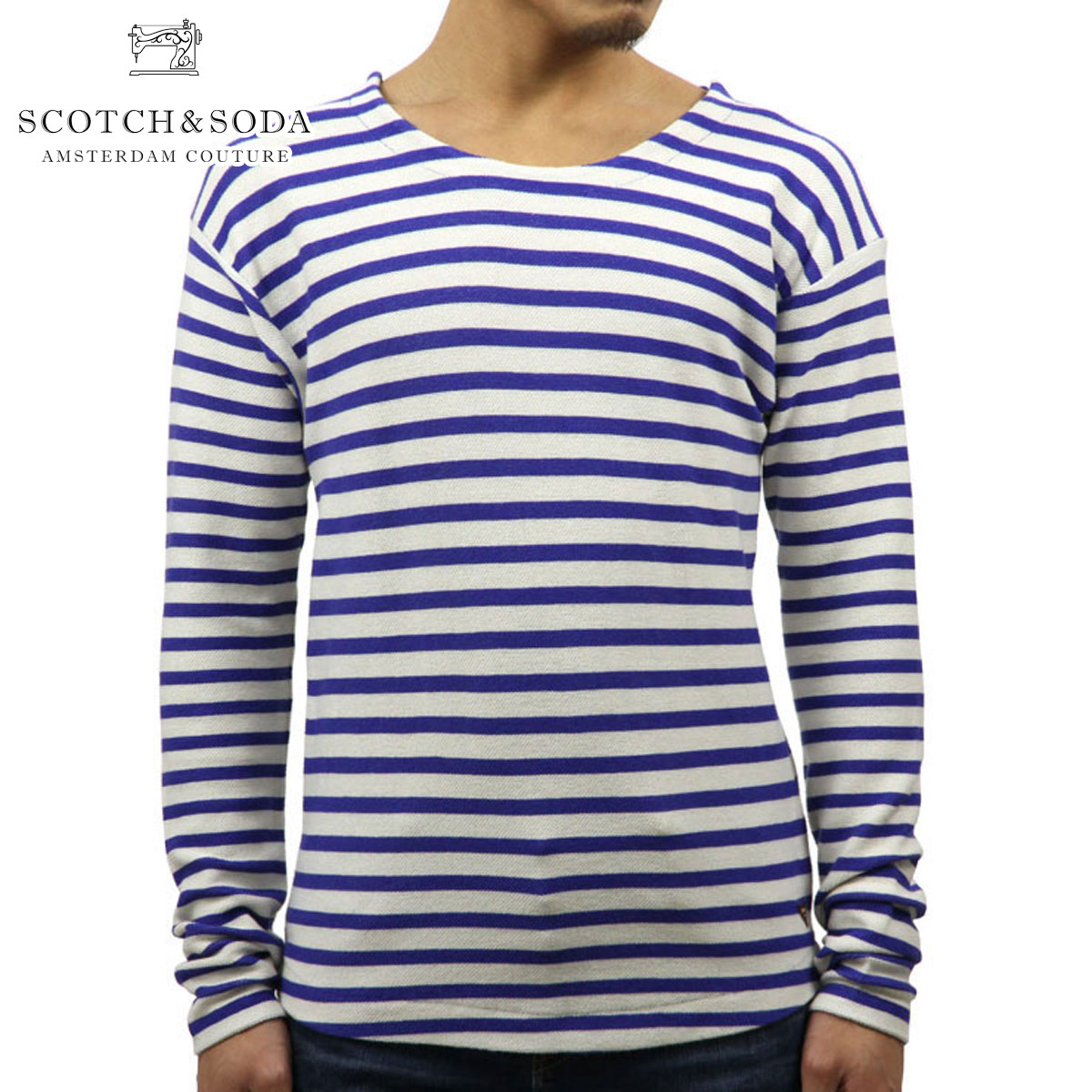 �����å�����ɥ����� ����T ��� ��������Ź SCOTCH��SODA ĹµT����� STRIPED PIQUZ T-SHIRT 136442 0218 COMBO B D00S15