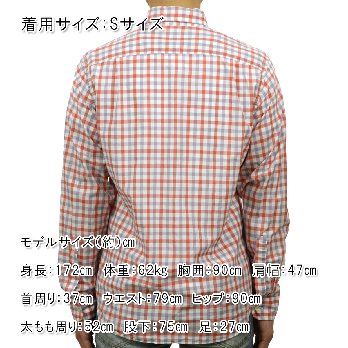 ���������롼 ����� ��� ������ J.CREW Ĺµ����� �ܥ�������󥷥��  LIGHTWEIGHT CHECK SHIRT RED-BLUE A38B B1C C1D D6E E11F