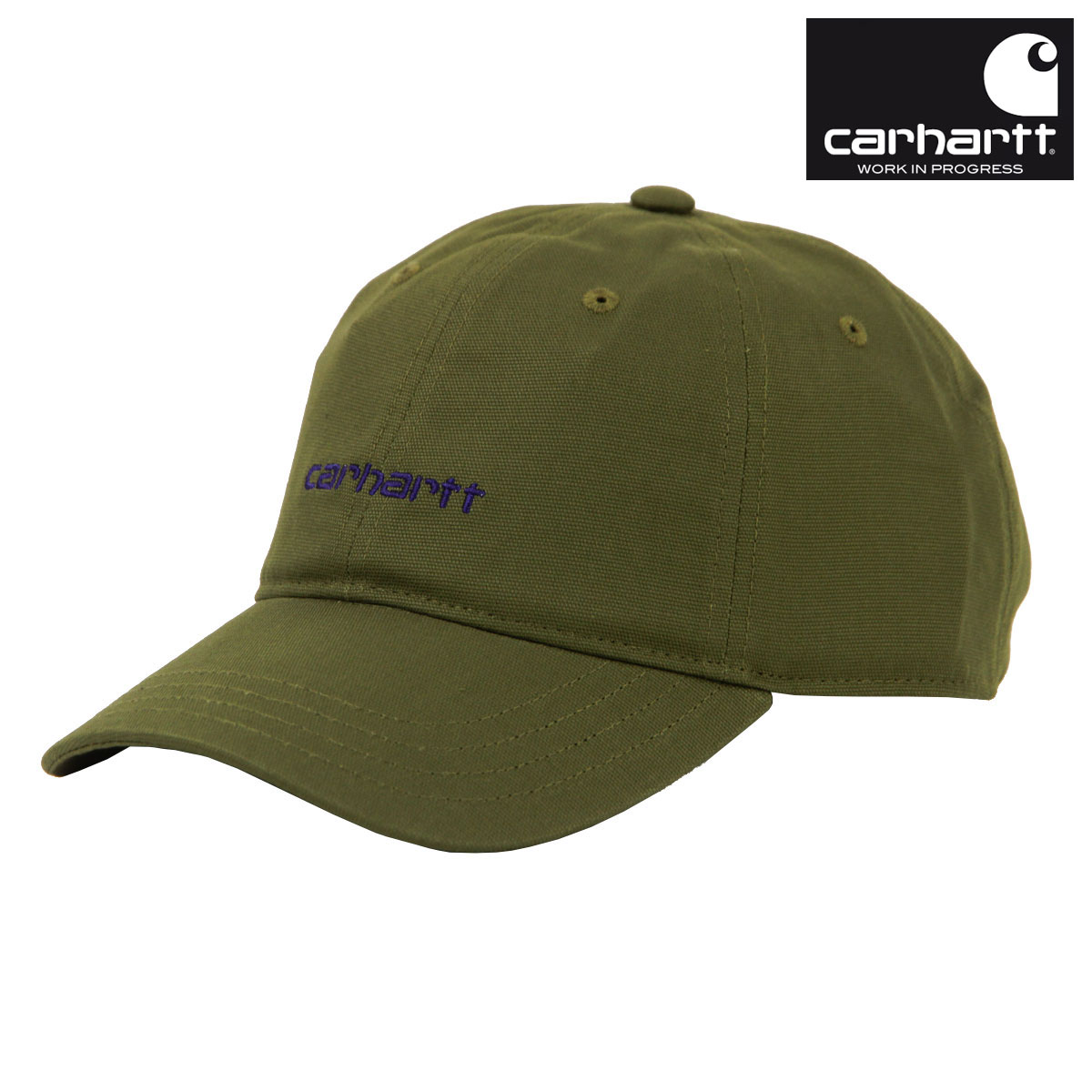 �����ϡ��� ��� ��ǥ����� ����å� ������ CARHARTT WIP ˹�� ���� ���åȥ� CANVAS SCRIPT CAP CAPULET / AURA I028876 2I9XX