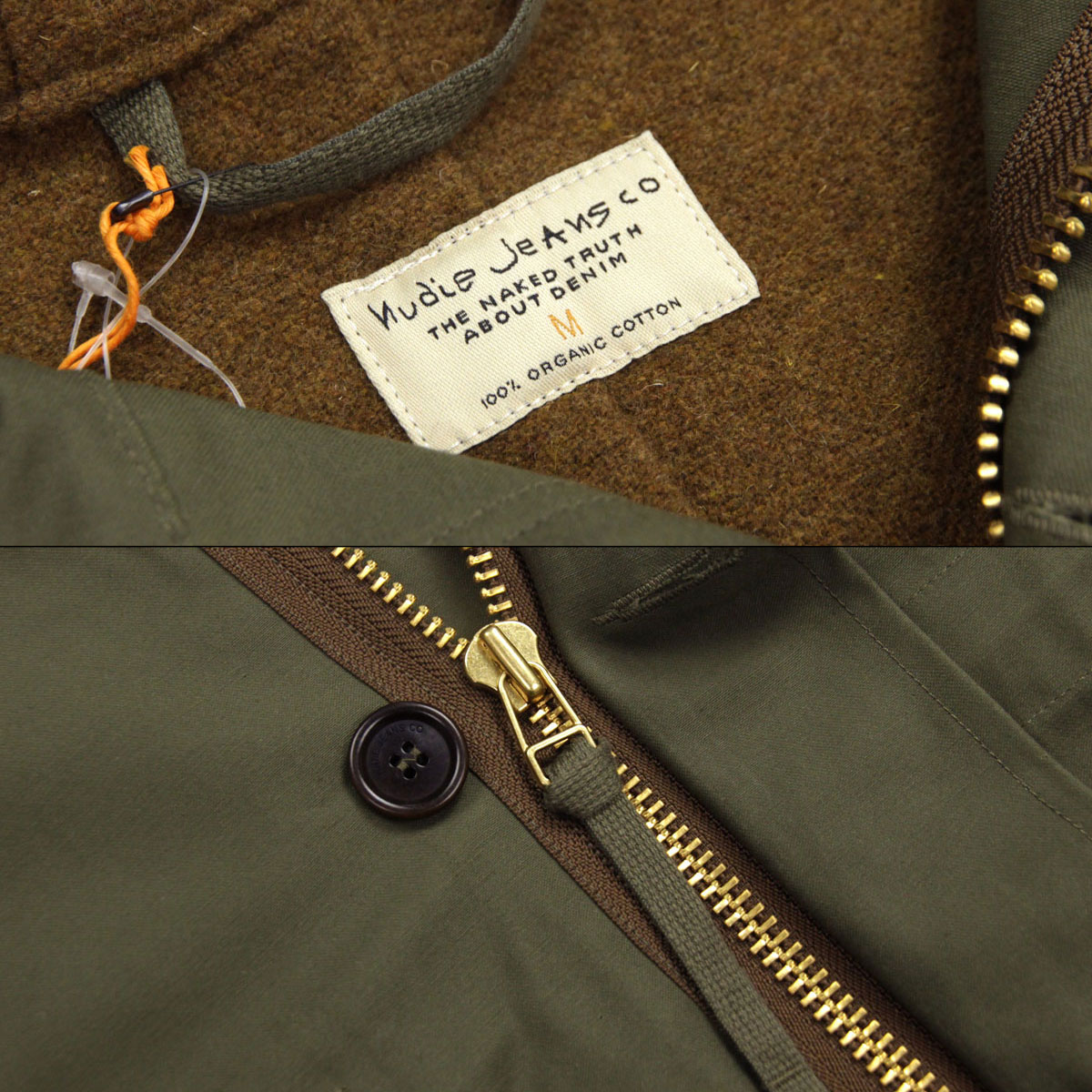 �̡��ǥ��������� ��� ��å������� ��������Ź Nudie Jeans �������� ���㥱�å� ERIK MILITARY PARKA MODS JACKET 160744 G03 OLIVE