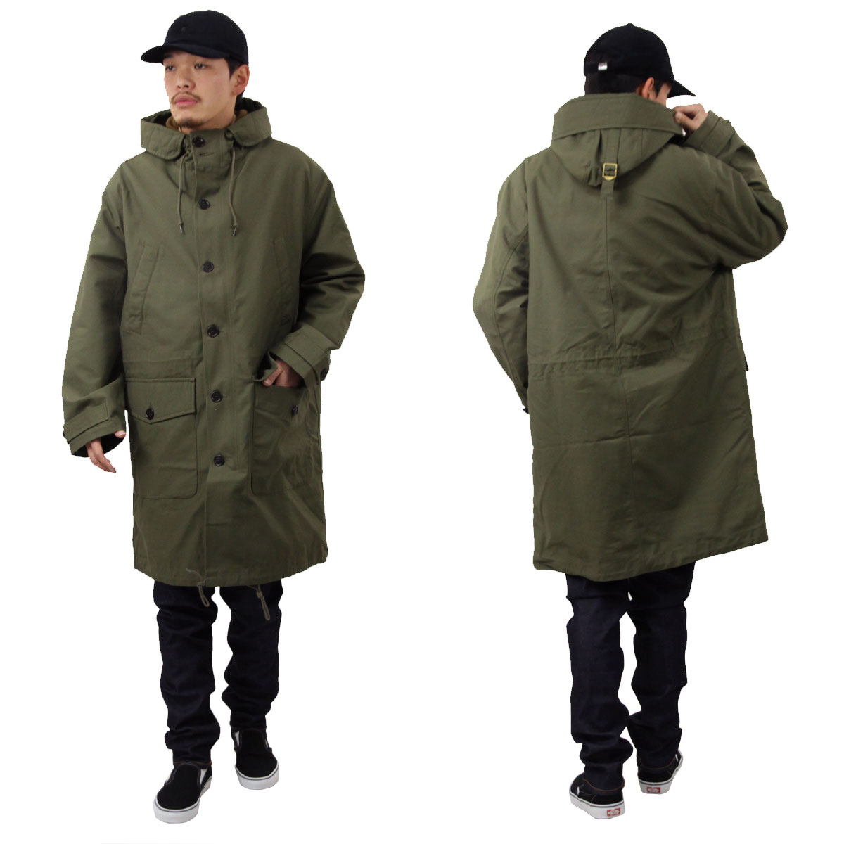 �̡��ǥ��������� ��� ��å������� ��������Ź Nudie Jeans �������� ���㥱�å� ERIK MILITARY PARKA MODS JACKET 160744 G03 OLIVE