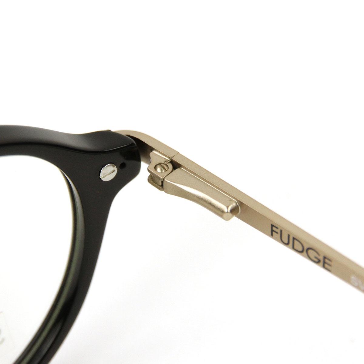 С SABRE Ź 󥰥饹 ᤬ THE FUDGE BLACK-MATTE GOLD METAL FRAME CLEAR LENS RX SV226-112J A55B B3C C3D D1E E13F