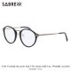 С SABRE Ź 󥰥饹 ᤬ THE FUDGE BLACK-MATTE GOLD METAL FRAME CLEAR LENS RX SV226-112J A55B B3C C3D D1E E13F