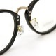 С SABRE Ź 󥰥饹 ᤬ THE FUDGE BLACK-MATTE GOLD METAL FRAME CLEAR LENS RX SV226-112J A55B B3C C3D D1E E13F