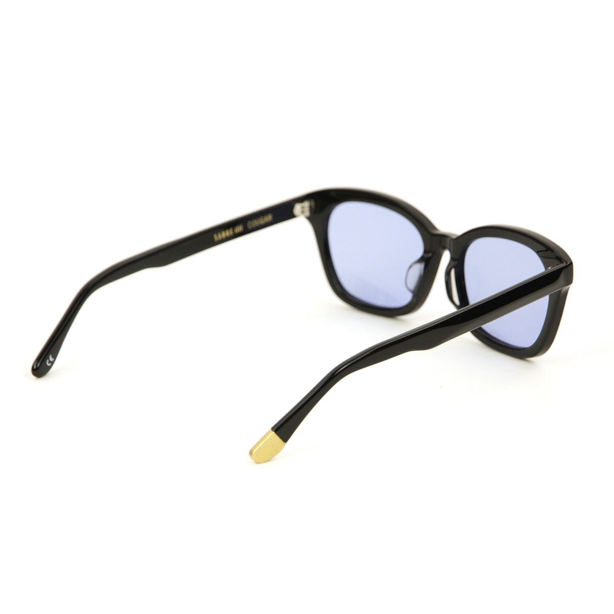 С 󥰥饹 Ź SABRE 󥰥饹 COUGAR BLACK GROSS FRAME SUNGLASS LIGHT BLUE LENS SS20-514B-LB-J A55B B3C C3D D1E E13F