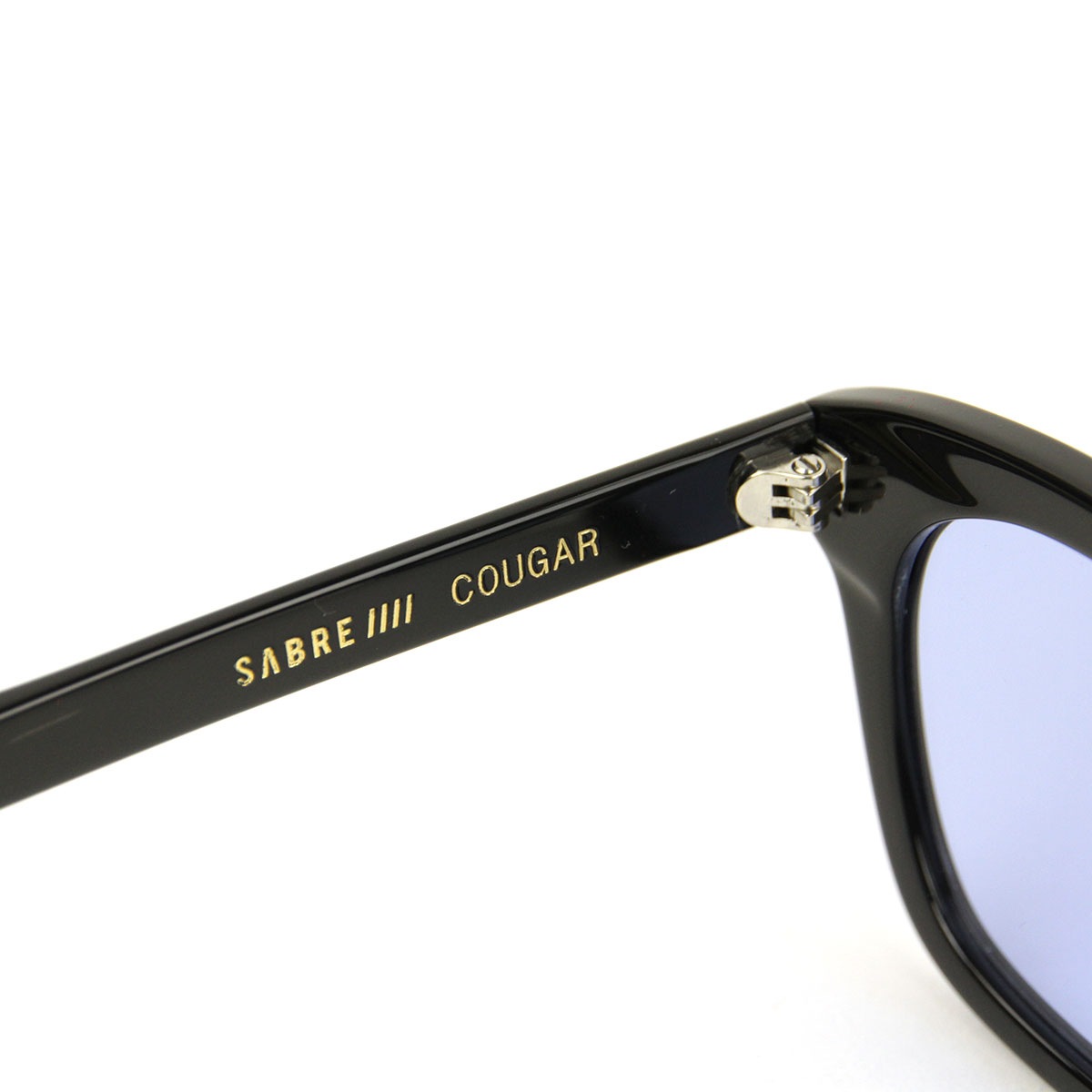 С 󥰥饹 Ź SABRE 󥰥饹 COUGAR BLACK GROSS FRAME SUNGLASS LIGHT BLUE LENS SS20-514B-LB-J A55B B3C C3D D1E E13F