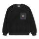 �����ϡ��� �������å� ��� ������ CARHARTT WIP �ܥ��ץ륪���С� PRENTIS SWEATSHIRT BLACK I028131 AB0B B1C C1D D5E E13F
