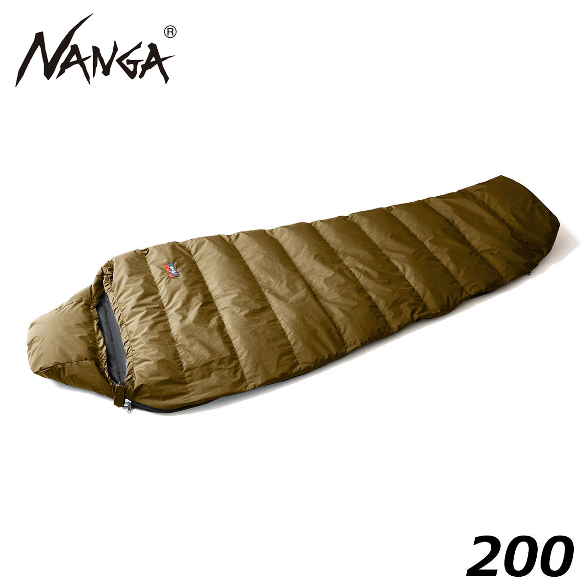 �ʥ� ���� ��������Ź NANGA �ޥߡ������� MOUNTAIN LODGE BAG 200 BRN BROWN ���꡼�ԥ󥰥Хå� ������ ���� ������ 180�� ������ 585g ���󥰥륭��ȹ�¤ ��Ŭ���Ѳ����ܰ�7���11�� A16B B3C CAD D4E E04F
