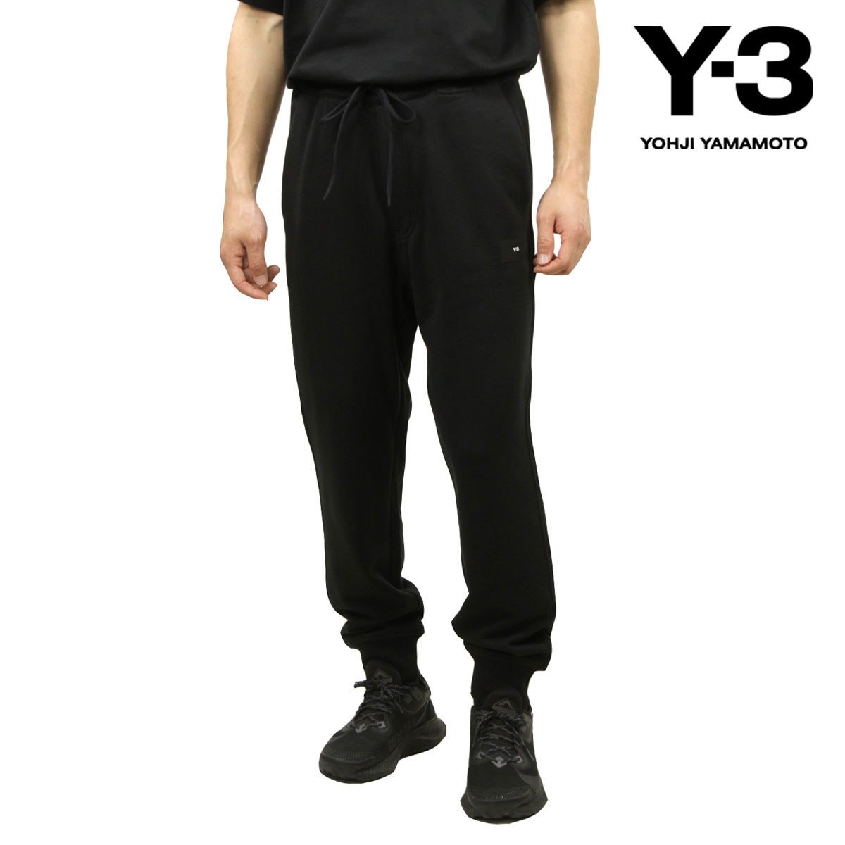 磻꡼  祬ѥ  Y-3 ܥȥॹ 󥰥ѥ FT CUF FLEECE LOOSE FIT JOGGER PANT H44799 BLACK