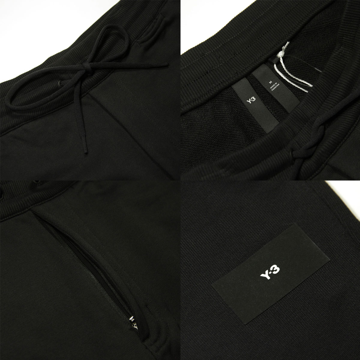 磻꡼  祬ѥ  Y-3 ܥȥॹ 󥰥ѥ FT CUF FLEECE LOOSE FIT JOGGER PANT H44799 BLACK