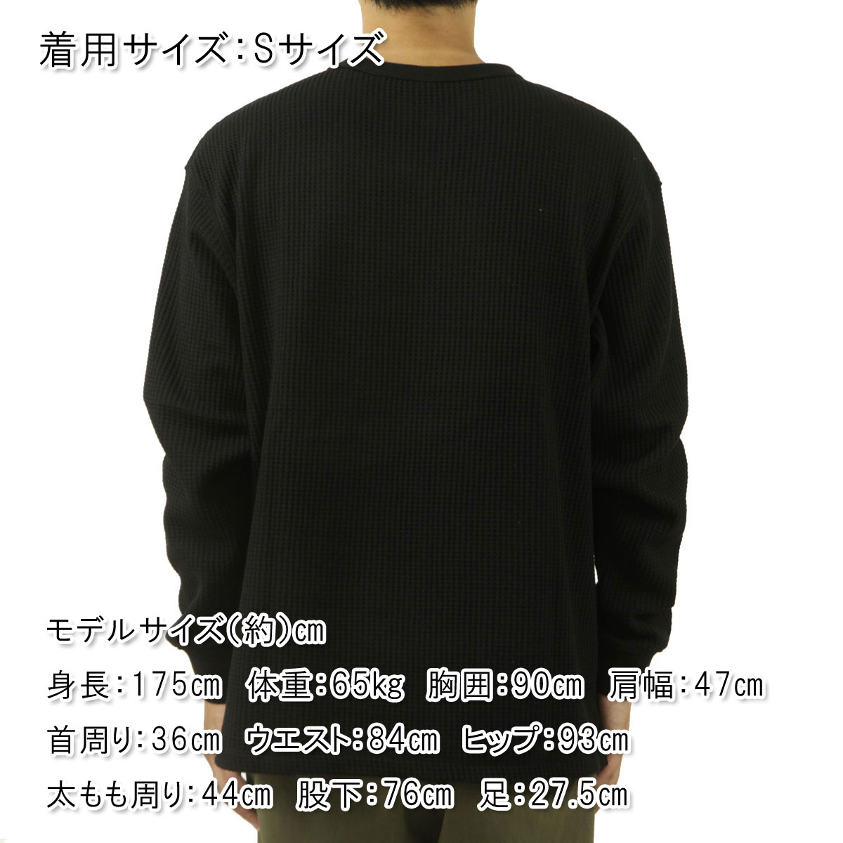�ʥ� ��� ĹµT����� ��������Ź NANGA ��åե� �����ޥ� ���롼�ͥå� ECO HYBRID WAFFLE LONG SLEEVE TEE NW2311-1G218 BLK BLACK A16B B1C C1D D2E E13F