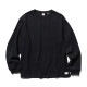 �ʥ� ��� ĹµT����� ��������Ź NANGA ��åե� �����ޥ� ���롼�ͥå� ECO HYBRID WAFFLE LONG SLEEVE TEE NW2311-1G218 BLK BLACK A16B B1C C1D D2E E13F