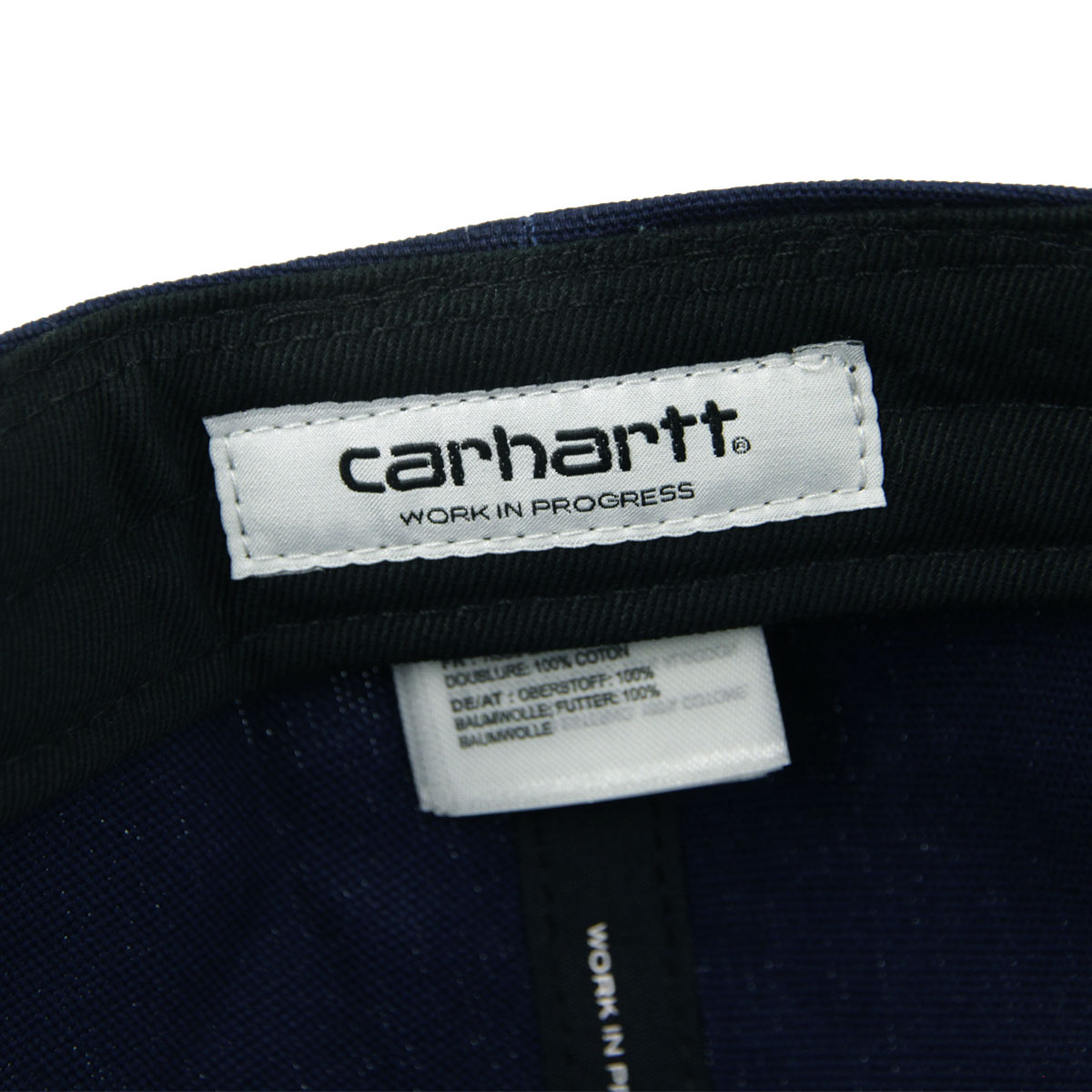 �����ϡ��� ��� ��ǥ����� ����å� ������ CARHARTT WIP ˹�� ���� ���åȥ� CANVAS SCRIPT CAP AIR FORCE BLUE / MALBEC I028876 2DDXX