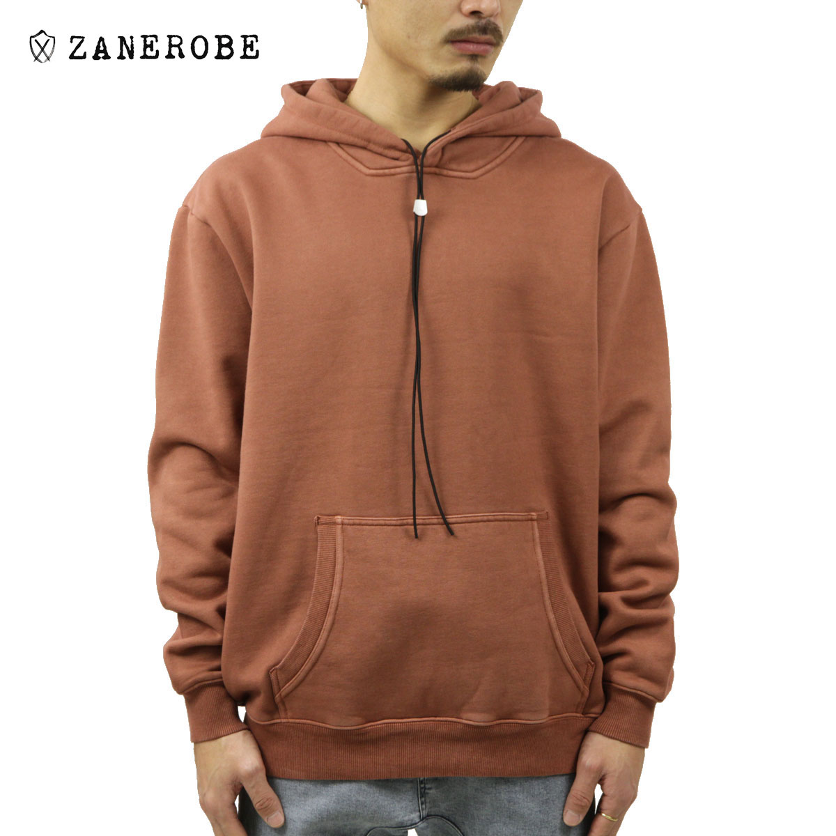 ��������� �ѡ����� ��� ��������Ź ZANEROBE �ץ륪���С��ѡ����� LOWGO HOOD SWEAT PULLOVER PARKA GD TERRACOTTA 407-NON A13B B1C C1D D5E E04F